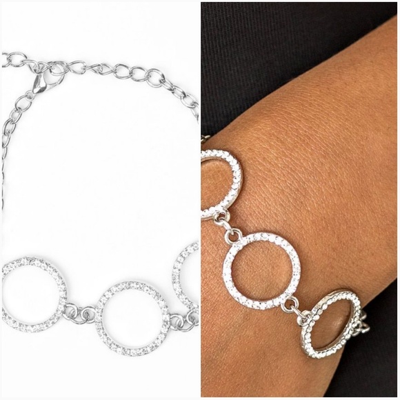 paparazzi Jewelry Dress The Part White Bracelet Poshmark